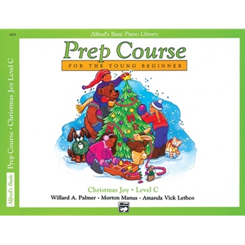 Alfred's Basic Piano Library Prep Course Christmas Joy! Level C