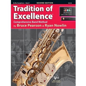 Tradition of Excellence Book 1 for Alto Saxophone