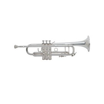 Bach 180S72 Stradivarius Professional Trumpet, Silver