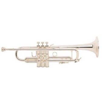 Bach LR180S37 Stradivarius Professional Trumpet with Reverse Leadpipe- Silver