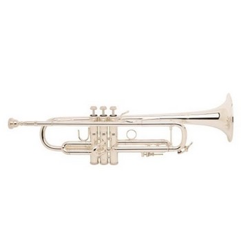 Bach LR180S43 Stradivarius Professional Trumpet with Reverse Leadpipe- Silver