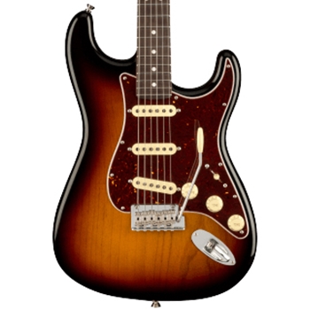 Fender American Profesional II Stratocaster Electric Guitar, Rosewood Fingerboard, 3-Color Sunburst