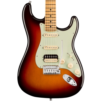 Fender American Ultra Stratocaster HSS Electric Guitar, Ultraburst