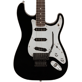 Fender Tom Morello Stratocaster Electric Guitar, Rosewood Fingerboard, Black