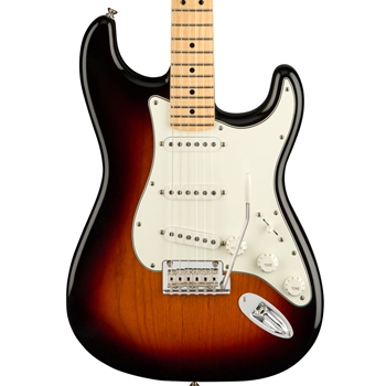 Fender Player Stratocaster Electric Guitar, Maple Fingerboard, 3-Color Sunburst