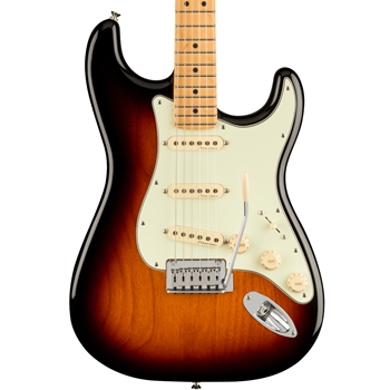 Fender Player Plus Stratocaster Electric Guitar, Maple Fingerboard, 3-Color Sunburst