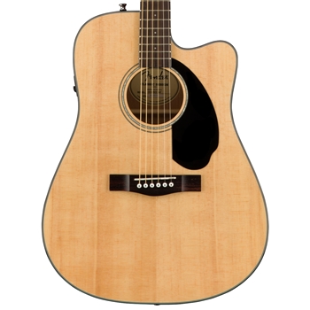 Fender 0970113021 CD-60SCE Dreadnought, Walnut Fingerboard, Natural