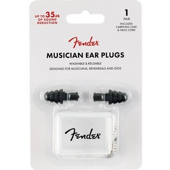Fender 0990542000 Musician Series Black Ear Plugs