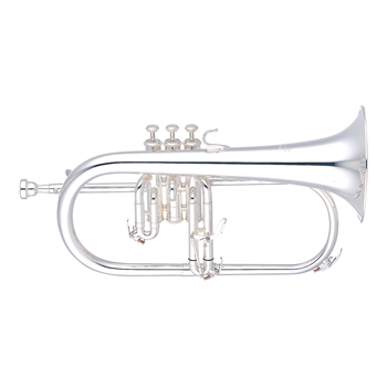 Yamaha YFH-631GS Professional Flugelhorn, Silver