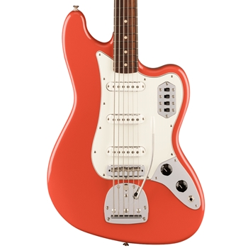 Fender Vintera II '60s Electric Bass Guitar VI, Fiesta Red
