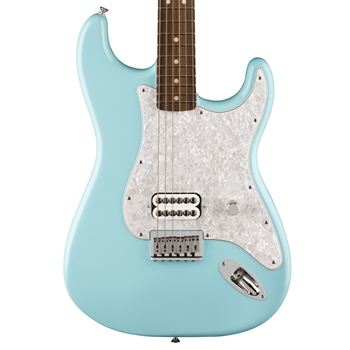 Fender Tom DeLonge Stratocaster Electric Guitar, Daphne Blue