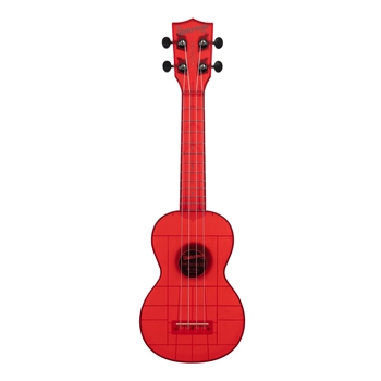 Kala KA-WMT-RD-S Transparent Maritime Red Soprano, Sea Glass Collection