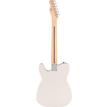 Squier エレキギターホワイト Beacock Music - Squier Sonic Esquire H Electric Guitar, Maple