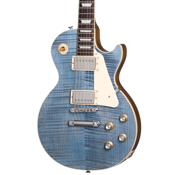 Gibson Les Paul Standard 60s Figured Top Electric Guitar, Ocean Blue