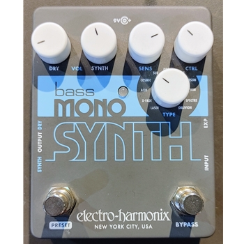 Used Electro-Harmonix Bass Mono Synth Pedal Effects Pedal