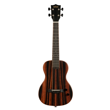 Kala KA-SB-EBY-T_W/BAG Striped Ebony Solid Body Tenor Ukulele