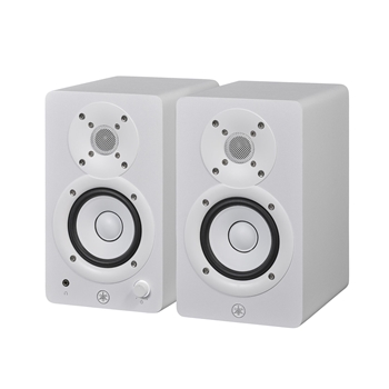 Yamaha HS3W 3.5" Powered Studio Monitor Pair, White