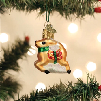 Old World 85256 Mini Reindeer Ornament