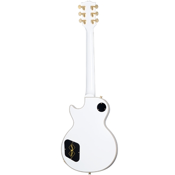 Beacock Music - Epiphone Les Paul Custom Electric Guitar, Alpine White