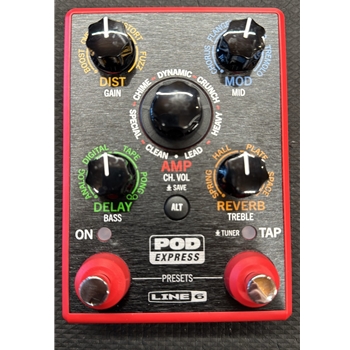 Used Line 6 99-060-3000 POD Express Guitar