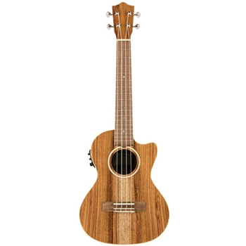 Lanikai  ACS-CET Acacia Solid Cutaway Electric Tenor with Foam Case