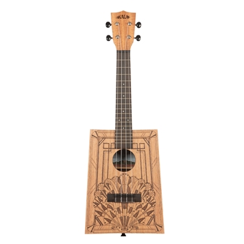 Kala Cigar Box Concert Ukulele, Art Deco