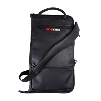 Gator GPSTICKBAGDLX Deluxe Faux Leather Drum Stick Bag