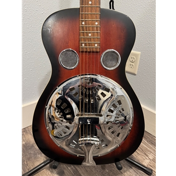 Used Johnson JR-850E-SB Resonator Guitar, Sunburst Gloss