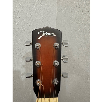Beacock Music - Used Johnson JR-850E-SB Resonator Guitar, Sunburst