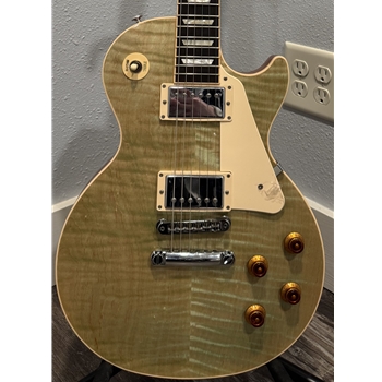 Used Gibson 2018 Les Paul Standard Electric Guitar, Exotic Sea Foam