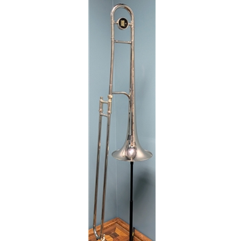 Used King 1306 Nickel Plated Trombone
