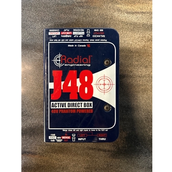 Used Radial Engineering J48 Active 48v Direct Box