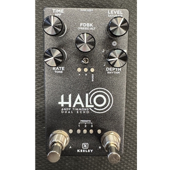 Used Keeley Halo- Andy Timmons Dual Echo Effects Pedal
