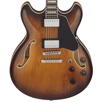 Ibanez AS73 Semi-Hollowbody Guitar, Tobacco Brown