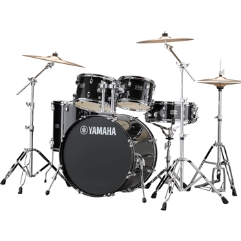 Yamaha 5-Piece Rydeen Shell Pack with Hardware, Black Glitter
