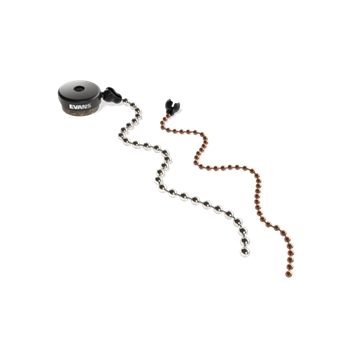 Evans EVCYMSZ1 Cymbal Sizzler, Two Chain Pack