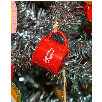 STUMPTOWN 100638 Stumptown Ornament Mug Red