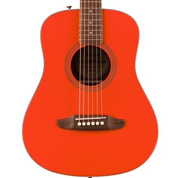 Fender California Standard Redondo Mini Acoustic Guitar, Fiesta Red