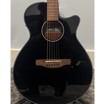 Used Ibanez AEG50 Acoustic Guitar with Electronics, Black High Gloss