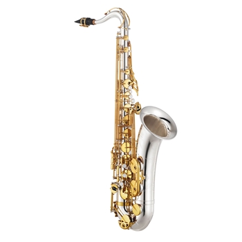 Yamaha  YTS-480SGLK Tenor Saxophone, Silver Plated Body, Gold Lacquered Keys