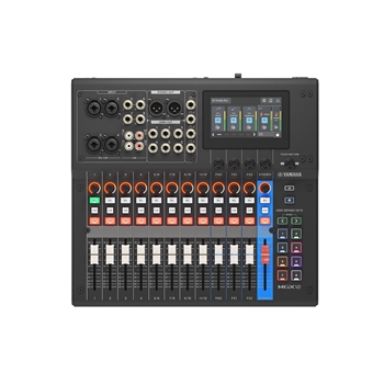 Yamaha MGX12B MGX12 Black 18ch Digital Mixing Console, Dual USB-C Audio Interface