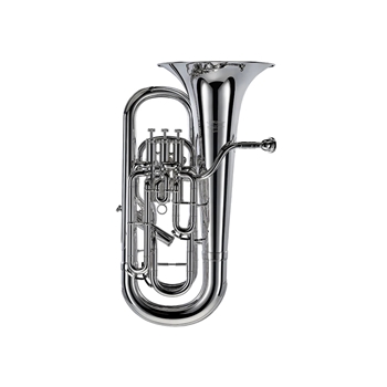 Willson WEUQ90S Q90 Bb Compensating Euphonium, SIlver Plated, 3+1 Pistons