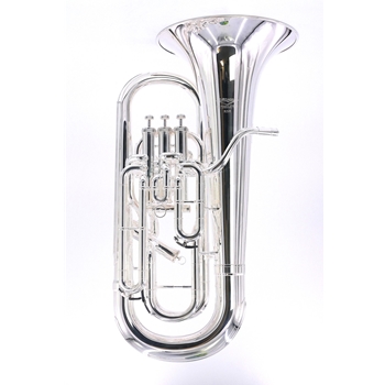 Willson WEUK56S K56 Bb Compensating Euphonium, Silver Plated, 3+1 Pistons