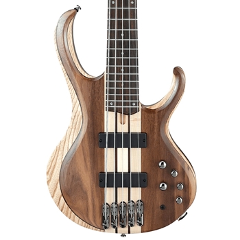 Ibanez BTB745 Standard 5-String Electric Bass Guitar, Natural Low Gloss