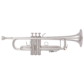 Bach 180S34R Stradivarius Bb Trumpet with Reverse Leadpipe, Silver