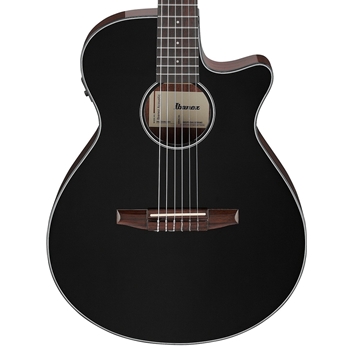 Alvarez AEG50N Nylon Acoustic Guitar with Electronics, Black High Gloss