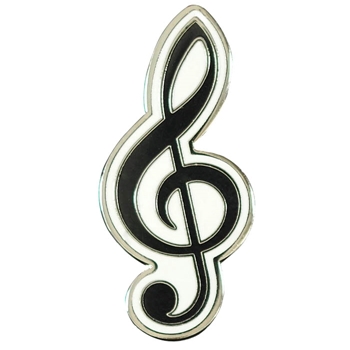 Peter Pauper Press 9781441322890 Trebel Clef Enamel Pin