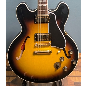 Used Gibson ES-345 Semi-Hollow Body Electric Guitar, Vintage Burst