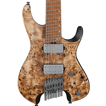Ibanez  QX527BWK Q Standard 7-String Electric Guitar, Weathered Black w/Bag