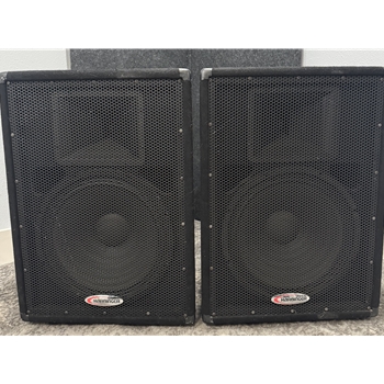 Harbinger C-10877 Used Pair HX151 15" 300W Passive Speakers